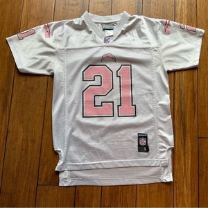 Reebok NFL Breast Cancer Awareness San Diego Chargers #21 Tomlinson Jersey